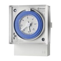 Finder 12 Series Mechanical Switch Daily 230V AC 72mm 1 Changeover with Battery