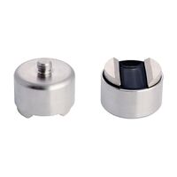 Allen-Bradley 1443 Accelerometer Curved Surface Magnet 3/4In Diameter 14lb Pull 1/4x28 Thread