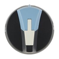 Socomec SCOM Handle - External Mount S00, IP 65, P/lock, Blue/Black, Eng."I O II", suits 20 - 80A
