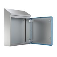 nVent HOFFMAN HDW Enclosure Wall Mount Hygienic 304 Stainless Steel H552 430 x W390 x D210mm