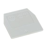 Allen-Bradley 1492-W End Plate for 1492W3 W4 W4P W4PTP Grey