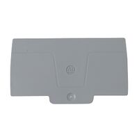 Allen-Bradley 1492-P End Plate Grey for Push-in Terminal 1492P10 and 16