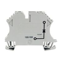 Allen-Bradley 1492-J Screw Connection Terminal 2.5mm 1 Level 2 Conductor Entries Grey