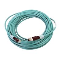 Allen-Bradley 1585 Shielded Ethernet Cable Hi Flex Pur 2 Pair Teal M12 to RJ45 20M