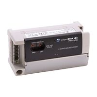 Allen-Bradley Device Net Connection Systems Compactblock LDX IO DeviceNet Base 2AO Current Screw