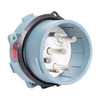 PROCONECT 3PS125 Appliance Inlet, 3P+N+E+2p, 150A (AC23 100A) 440V AC