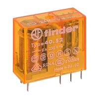 Finder 40 Series Miniature Printed Circuit Board Relay 8A 2 Changeover 12V AC Coil