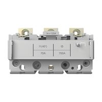 Allen-Bradley 140G MCCB H Frame Trip Unit 3P 70A Fixed Thermal Magnetic