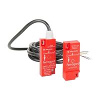 Allen-Bradley 440N Ferrogard FRS21 ABS Red Switch Actuator 24V DC 1A 2NC Safety 1NO Aux 2m