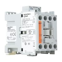 S+S CA7 Contactor 11kW 3Pole 24VAC Coil 1NO Contact Auxiliary