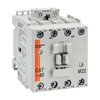 S+S CA7 Contactor 20kW 4Pole 24VDC Coil 2NO 2NC Contact Auxiliary
