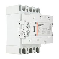 S+S CA9 Contactor 132kW 3Pole 100 to 250VAC and VDC Electronic Coil 1NO 1NC Contact Auxiliary