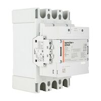 S+S CA9 Contactor 160kW 3Pole 250 to 500VAC and VDC Coil 1NO 1NC Contact Auxiliary