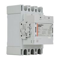 S+S CA9 Contactor 200kW 3Pole 100 to 250VAC and VDC Coil 1NO 1NC Contact Auxiliary