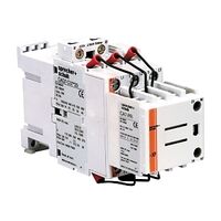S+S CAQ7 Contactor 3Pole 15kVAr 240VAC Coil 1NO 1NC Contact Auxiliary