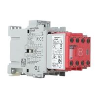 S+S CAS7 Safety Contactor 4kW 3P 110VAC Coil 1NO 4NC Contact Auxiliary