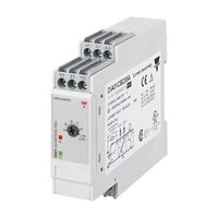Carlo Gavazzi Monitoring Relay Precise OI via Internal Shunt 0.5 to 5A AC DC and 115 to 230V AC 1 CO