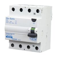 NHP DIN-T Residual Current Circuit Breaker RCCB 3Pole plus Neutral 40A 30mA Type F AEG Brand FPF