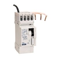 NHP DIN-T DINSAFE Residual Current Devices Add on module Clip On 3Pole and Neutral 32A 30mA Type A