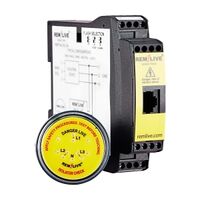 REMLIVE Live Line Indicator Monitoring Base Unit with Display 24 to 690V AC