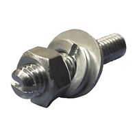 nVent ERIFLEX Insulator Mounting Kit M8 x 30mm Stud Includes Nut and Washers