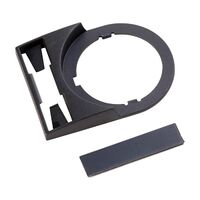 Allen-Bradley 800F Legend Plate Frame 30 X 40mm with Black Custom Text