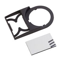 Allen-Bradley 800F Legend Plate Frame 30 X 50mm with Black Text Blank