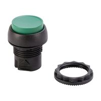 Allen-Bradley 800F Pushbutton 22.5mm Head Only Metal Momentary Extended Yellow Cap Illuminated
