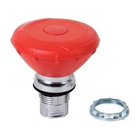 Allen-Bradley 800F E Stop 22.5mm Head Only Metal Mushroom Head 60mm TTR Red