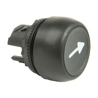 Allen-Bradley 800F Pushbutton 1 Speed Black Horizontal Down Vertical Left