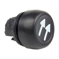 Allen-Bradley 800F Pushbutton 1 Speed Black Horizontal Down Fast Vertical Left Fast