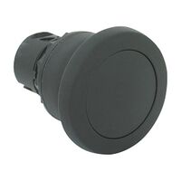 Allen-Bradley 800F PushButton 22.5mm NonIllum Momtry Mshrm Plastic Head PushPull 40 mm Black