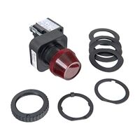 Allen-Bradley 800H Pilot Light 30.5mm LED Incandescent 12 to 130V AC DC Red