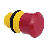Allen-Bradley 800H Pushbutton 30.5mm 2Pos. N/Ill Main 45mm Mushroom Hd Twise to Release 2NC Red