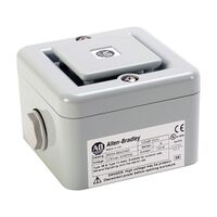 Allen-Bradley 855H Industrial Hn Elec 100dB 10 Sel Tones Std Back or Cnd Feed 230VAC Grey Housing