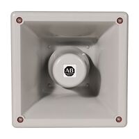 Allen-Bradley 855H Industrial Hn Elec 126dB 45 Sel Tones Std Back or Cnd Feed 10 to 30V DC Grey Hsg