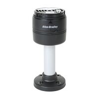 Allen-Bradley 856T Pre Assembled Base 24V AC DC 10cm Aluminium Pole Mount with Cap