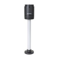 Allen-Bradley 856T Pre Assembled Base 240V AC 25cm Aluminium Pole Mount with Cap