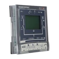 Socomec ATyS M/ATyS Remote Display and Interface - D20, suits ATyS pM/ATyS p, 96 x 96mm Frame