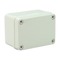 Fibox Piccolo Terminal Box ABS IP66 and IP67 H80 x W110 x D65mm Grey