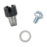 nVent HOFFMAN ASR/ADR Lock Standard Chrome Plate Zamak DIN 3mm Double Bit