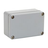 Fibox Euronord Terminal Box Aluminium IP66 and IP67 H66 x W100 x D46mm
