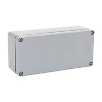 Fibox Euronord Terminal Box Aluminium IP66 and IP67 H81 x W177 x D57mm