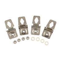 nVent HOFFMAN SSTB/ASR/ADR Wall Mount Brackets 316 Stainless Steel Qty 4