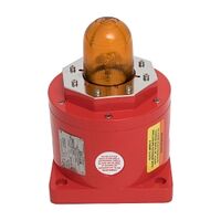 Moflash BC150 Ex d Beacon LED 12 to 48V DC 10W Glass Reinforced Plastic Amber