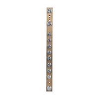 NHP Concept Panelboard Accessory Earth Neutral Bar 400A 8 Way 1 Bolt 1 to 8