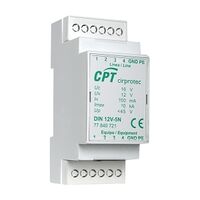 Cirprotec Final Diverters SPD Analogue 12V 4 Wires