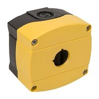 Sprecher and Schuh D7 Enclosure Plastic 22.5mm 1 Hole Yellow IP66