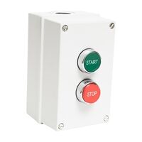 Sprecher and Schuh D7 Enclosed Pushbutton Station 22.5mm Metal Start Stop IP66