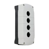 Sprecher and Schuh D7 Enclosure Plastic 22.5mm 4 Hole Grey IP66